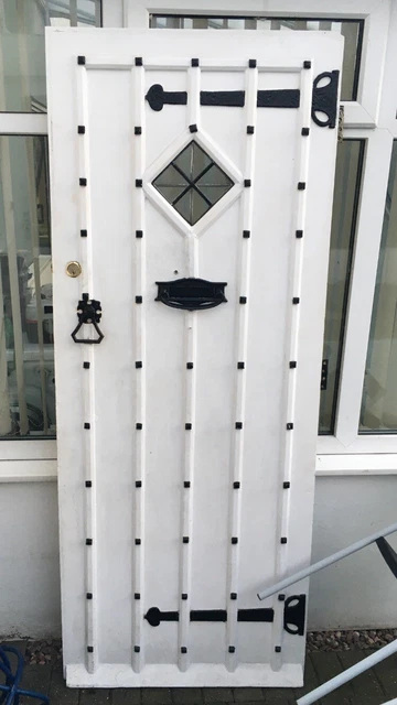 reclaimed front door