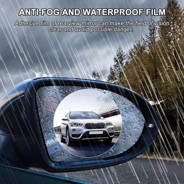 6pcs/set Car Auto Side Mirror Window Anti Fog Film Anti Glare Protective Films f 9