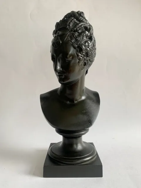 Houdon, Buste En Bronze Diane De Poitiers