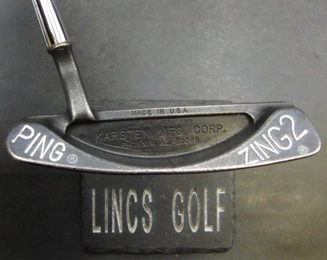 Original Black Ping Zing 2 Putter Steel Shaft 90.5cm Length Psyko Grip