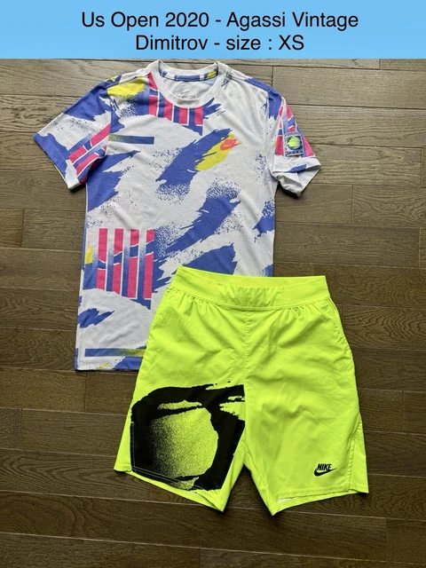 Tenue De Tennis Nike Agassi Vintage US Open 2020 - Taille L Homme - Parfait état