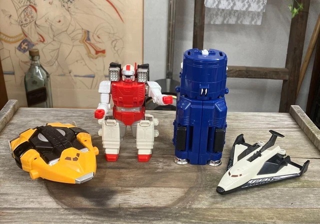 POWER RANGERS DENJI Sentai Megaranger DX Mega Voyager Rocket Megazord ...