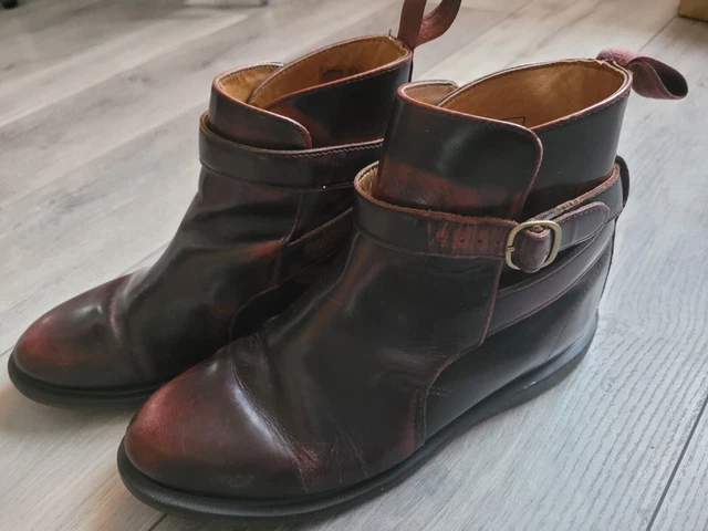 Dr martens teresa cherry red cheap