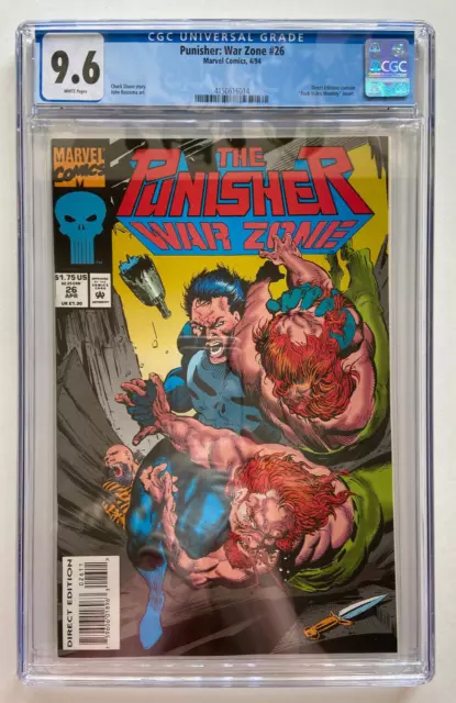 Marvel Comics The Punisher War Zone Vol 1 #26 1994 CGC 9.6