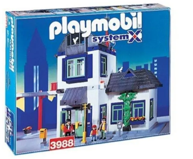 Commissariat de police transportable - Playmobil 9382 - Pogioshop
