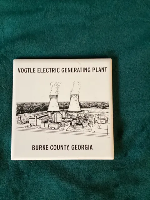 Vogtle Electric Generating Plant Coaster/Trivet - Never Used