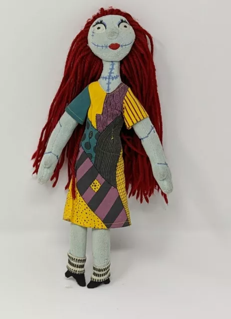 TIM BURTON'S NIGHTMARE Before Christmas Sally Plush Stuffed Doll 21 ...