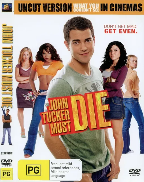 John Tucker Must Die DVD (Region 4) VGC Uncut Version
