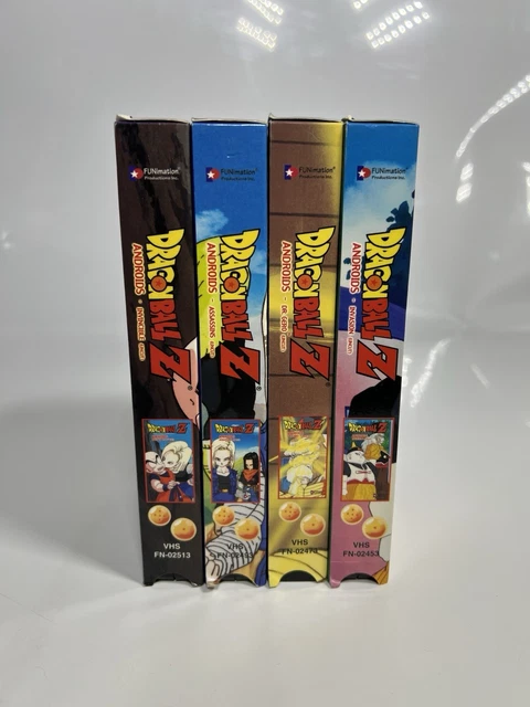 VINTAGE DRAGONBALL Z Uncut Android Saga VHS Anime Dragon Ball Set £34. ...