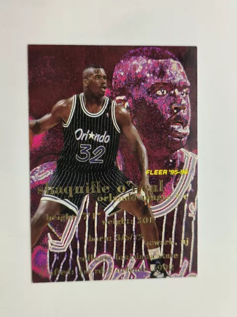 figurina Orlando Magic SHAQUILLE O'NEAL fleer '95-'96 numero