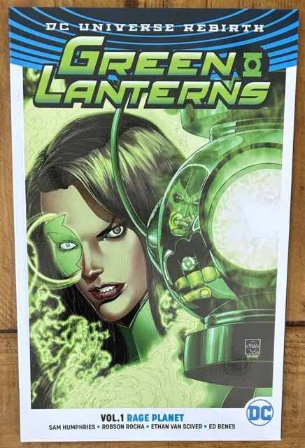 Green Lanterns Volume 1 Rage Planet DC Universe Rebirth Trade Paperback TPB SC