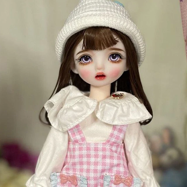 30cm Handmade Fashion BJD Doll 1/6 Ball Jointed Body Dolls Kids Birthday Gift