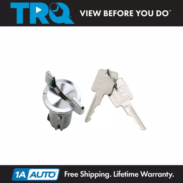 TRQ Ignition Lock Cylinder Fits 69-84 AMC Buick Cadillac Jeep Oldsmobile Pontiac