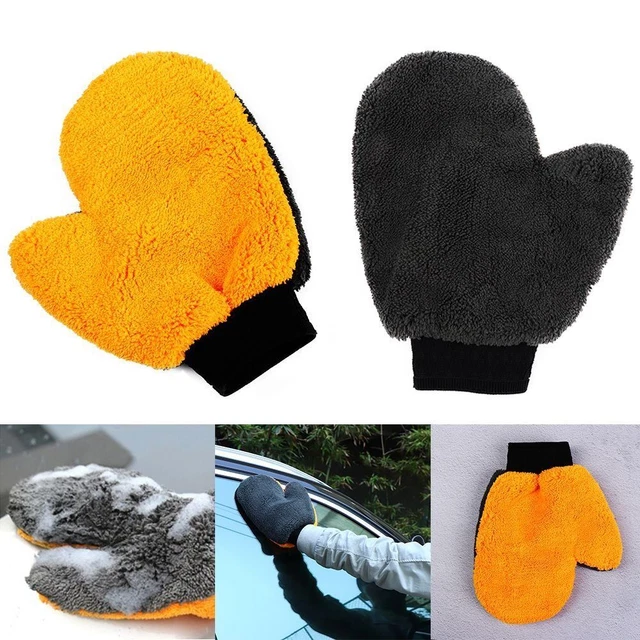 guantes Limpiar el coche horno ter puerta de coche limpio ventana guantes