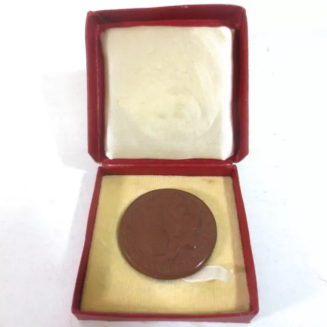 Porzellan Medaille Erinnerung Meissen Münze Böttger Steinzeug Meissner OVP