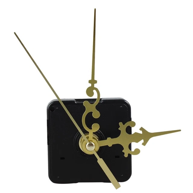 Reloj de bricolaje de plastico + metal textura creativa reloj de pared reloj dG8