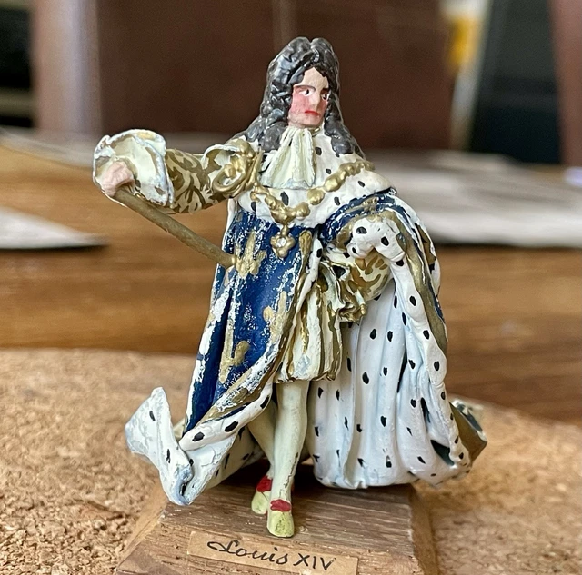 Bel Ensemble De 2 Figurines De La Periode Louis Xiv EUR
