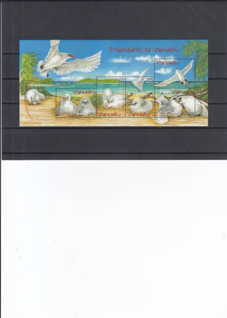 Vanuatu  2004   Bl 50 postfr   Vögel