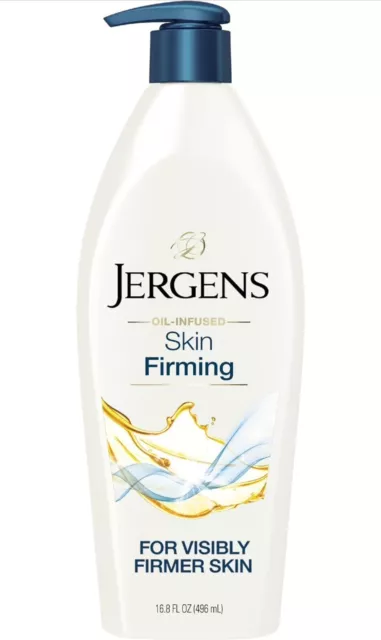 Jergens Skin Firming Body Lotion for Dry to Extra Dry Skin, Skin Tightening Crea