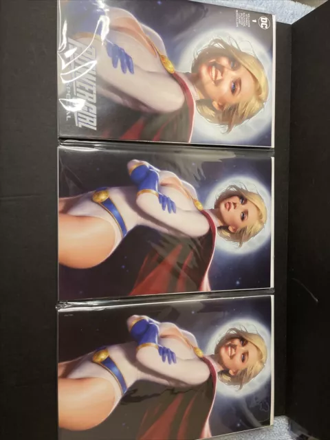 POWER GIRL SPECIAL #1 Will Jack virgin variant 3 book set IN HAND READY TO SHIP