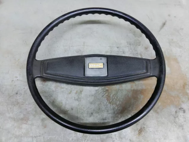 1973-1977 GMC Chevy Truck Steering Wheel Used OE Black Blazer Jimmy Suburban
