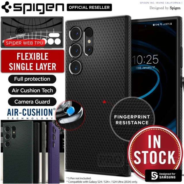 Buy Spigen Liquid Air Case Granite Gray for Galaxy S24 Ultra 2024 Online