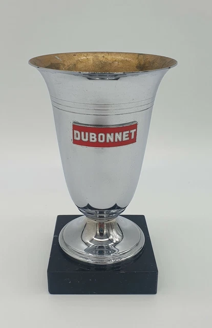 Grande Coupe Trophée Vintage – Métal Argenté – Années 50 – France
