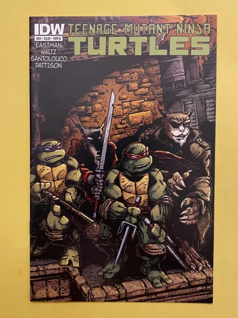 Idw Teenage Mutant Ninja Turtles #24 Cvr B, #25 Cvr A, #26 Cvr A Comics Lot Tmnt
