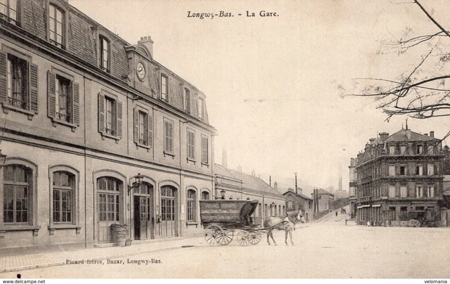 S1320 cpa 54 Longwy Bas - La Gare