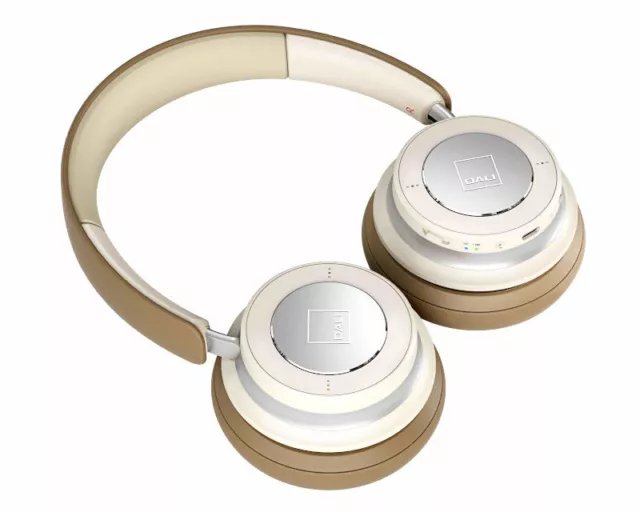 Dali IO-6 Caramel White - Cuffie HiFi Bluetooth e Mini Jack con Noise Cancelling