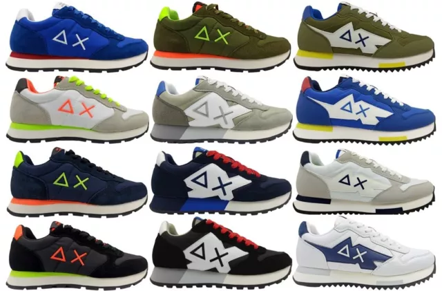 Scarpe per uomo SUN68 sneakers basse casual sportive comode leggere da passeggio