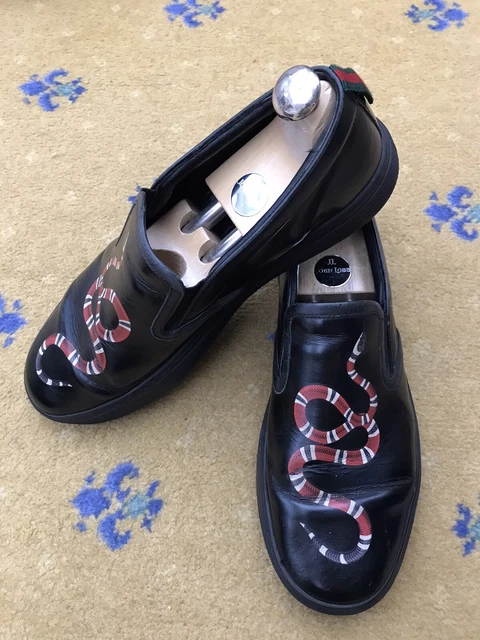 mens gucci snake trainers