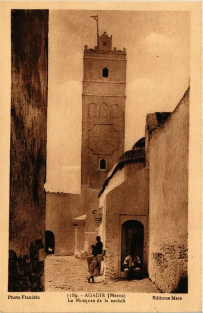 CPA AK AGADIR - La Mosquée de la casbah MAROC (796061)
