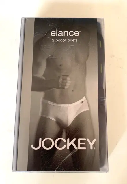 Jockey Elance 3 Men's Low Rise Bikini Briefs NEW Without Tags