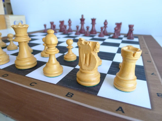 JEU D'ÉCHECS LARDY taille 6 Chess set echec en buis King Roi 95 mm EUR JEU D'ÉCHECS LARDY taille 6 Chess set echec en buis King Roi 95 mm EUR