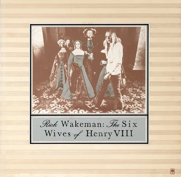 Rick Wakeman - The Six Wives Of Henry VII LP Album Gat Vinyl Scha