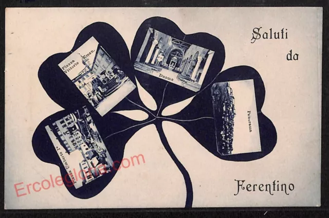 ag0687 - CARTOLINA D'EPOCA - Frosinone Provincia - Ferentino