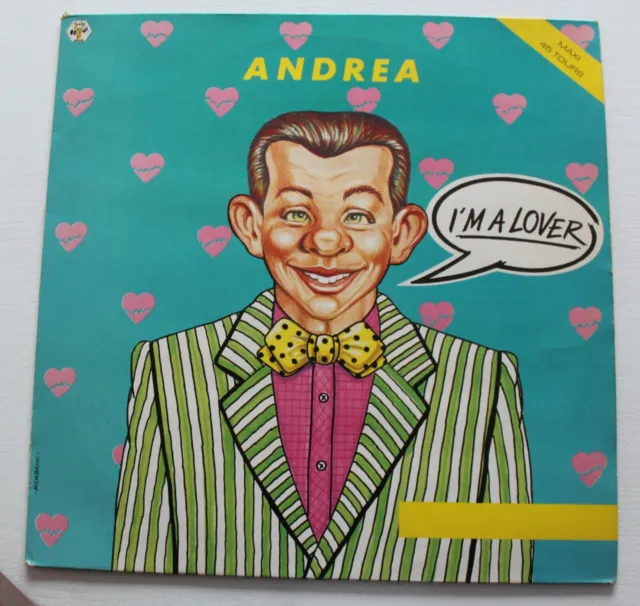 Andrea, i'm a lover - italo, Maxi Vinyl