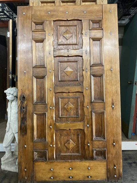 Spanish revival Front entry door gothic 84x48