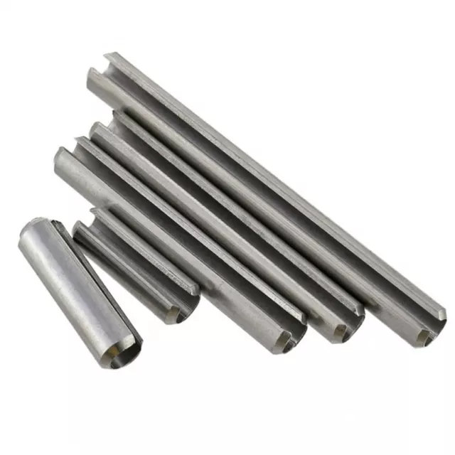 M6 M8 Split Dowel Sellock Roll Pins Spring Tension Pins A2 304 Stainless Steel