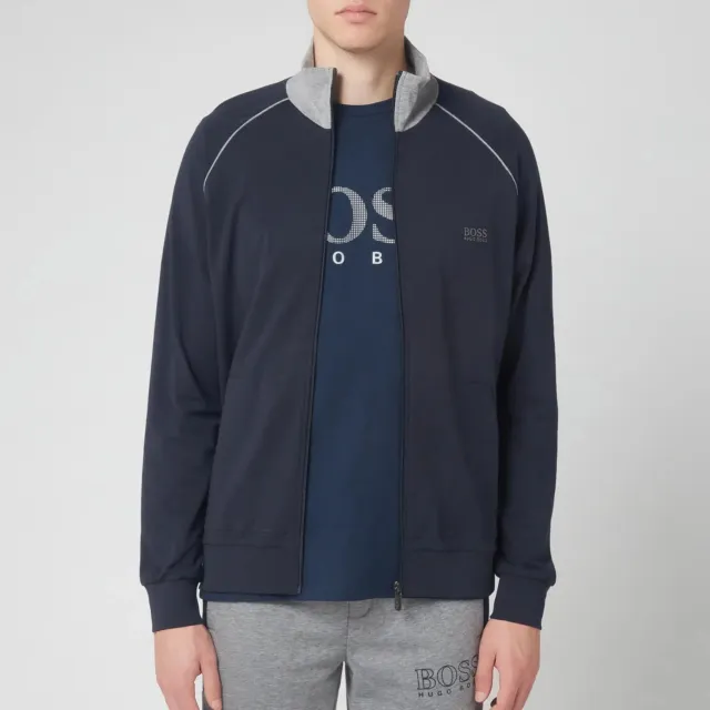 BOSS Hugo Boss Men's Mix and Match Zip Jacket in Navy FAST Delivery available