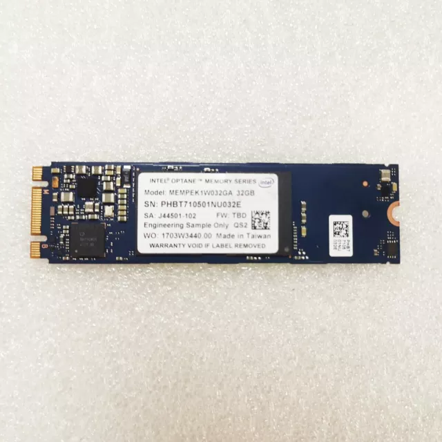 Intel Optane Memory 32 GB M.2 2280 32GB MEMPEK1W032GA PCIe 3.0 3D Xpoint NVMe