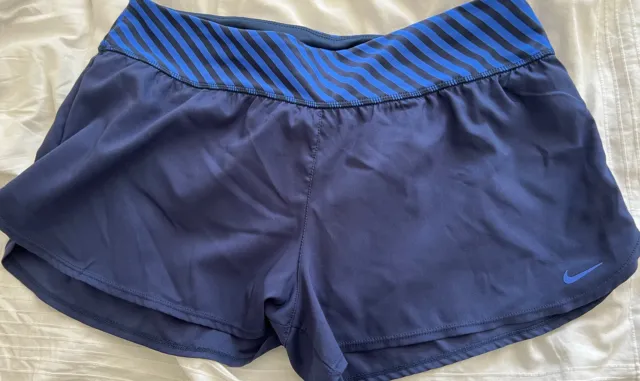 Pantaloncini Nike donna L large nuoto attivo blu navy