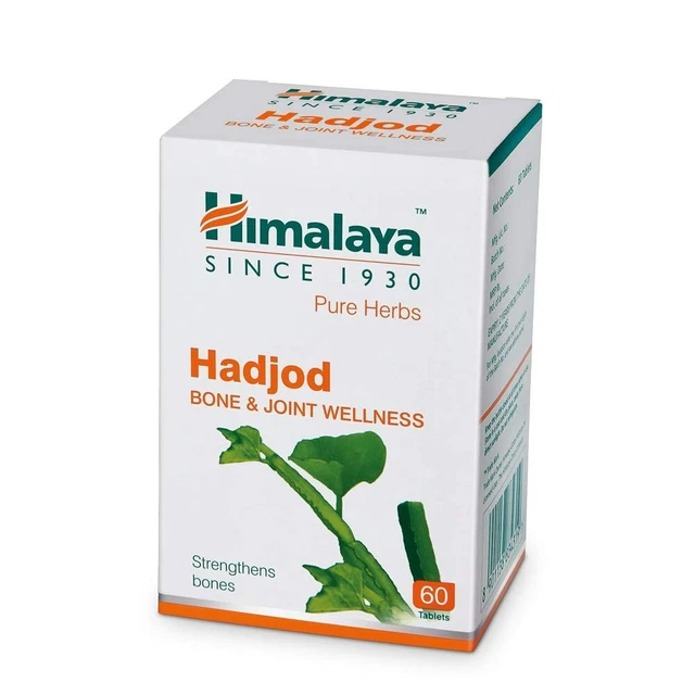 Himalaya Wellness Himalaya Pure Herbs Hadjod Hueso y Articular Bienestar 60 Tabletas Envío Gratuito
