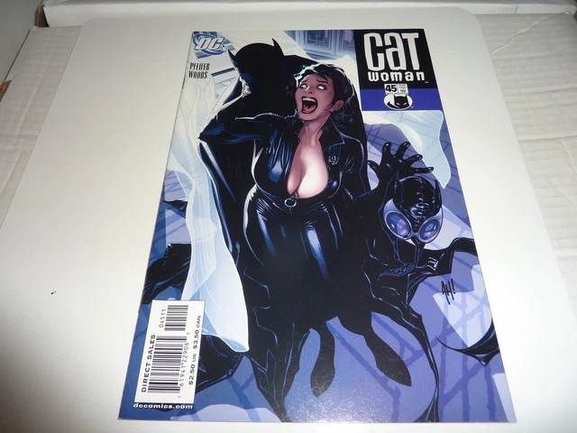 CATWOMAN #45 DC Comics 2005 ADAM HUGHES COVER AH! NM