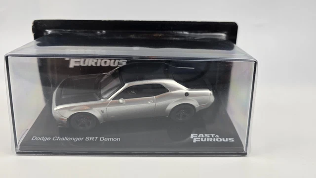 Modèle Réduit Dodge Charger SRT8 Fast & Furious – Altaya 1:43 – Boîte Neuve Scellée – Édition Limitée
