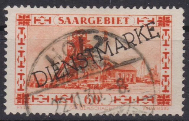 === Saargebiet DIENST Mi. 29 XIV gest., Kat. 15€ ===