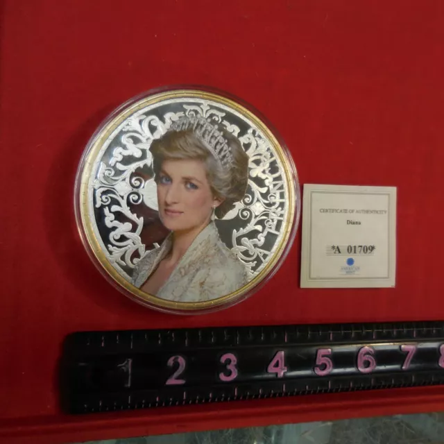 Diana  A Princess  Jumbo Commemorative Coin Proof