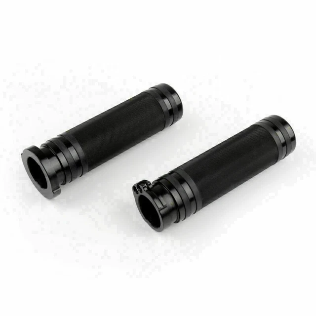 Billet Aluminum Handlebar Grips 5" Long x 1" Bars For Chopper Bobber Custom S