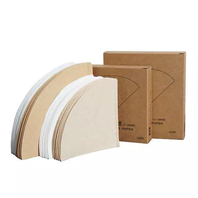 Coffee Filters, Two Sizes Of Conical Filters, Disposable Paper Filters 2-4 Cup